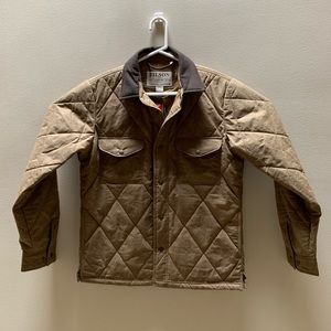 Filson Hyder Quilted Jac-Shirt NWT Tan Size Small